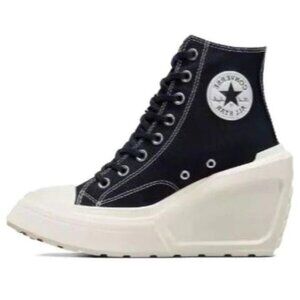 Converse Chuck 70 De Luxe Wedge Platform Heel – Black – Women’s Size: 8– NEW